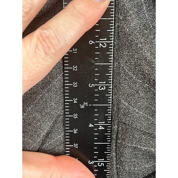 Camden Classics women's dark gray pinstripe wool pants, size 12 - Picture 7 of 9